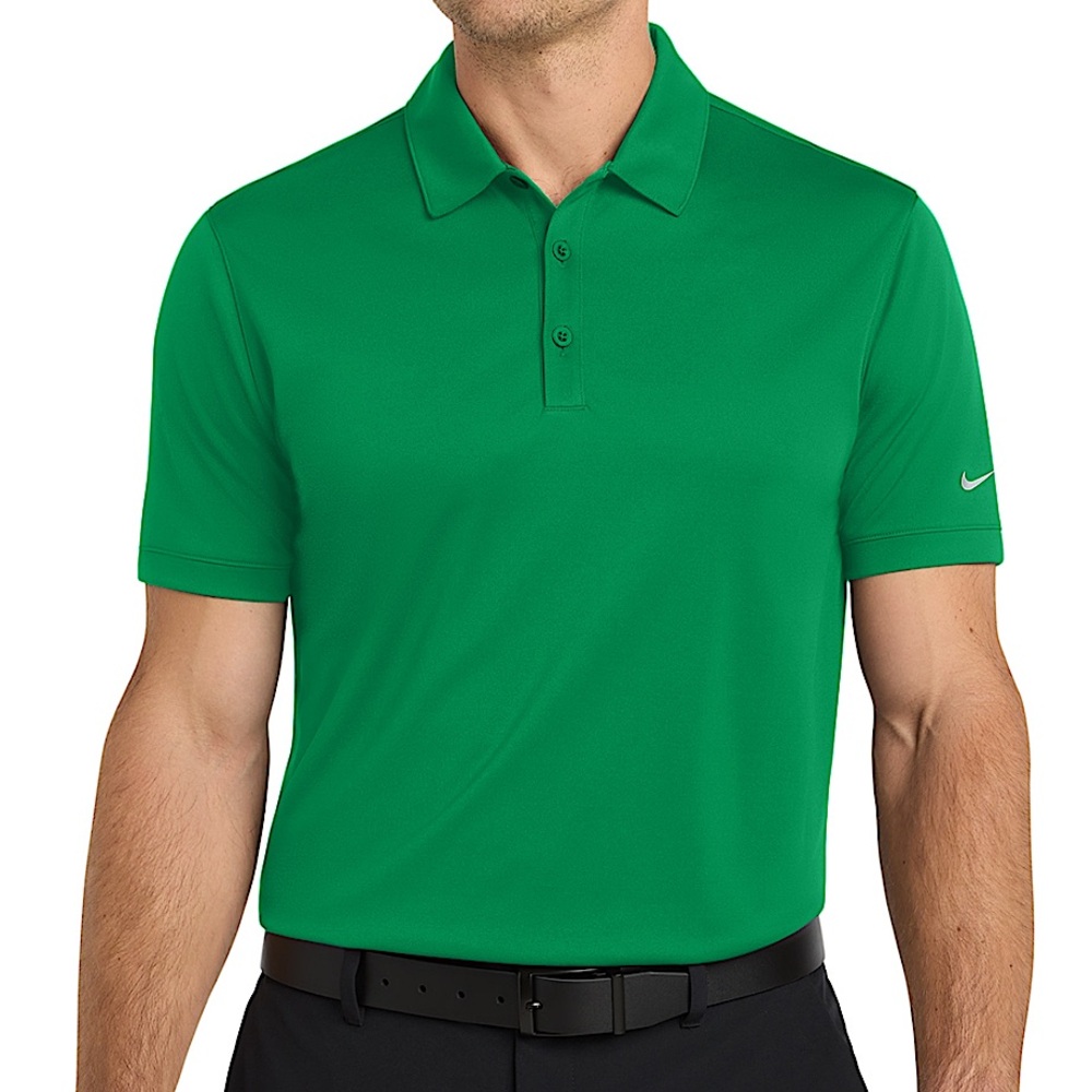 Nike Golf Dri-FIT Green Polo Mens Size XL